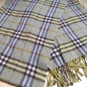burberry scarf green